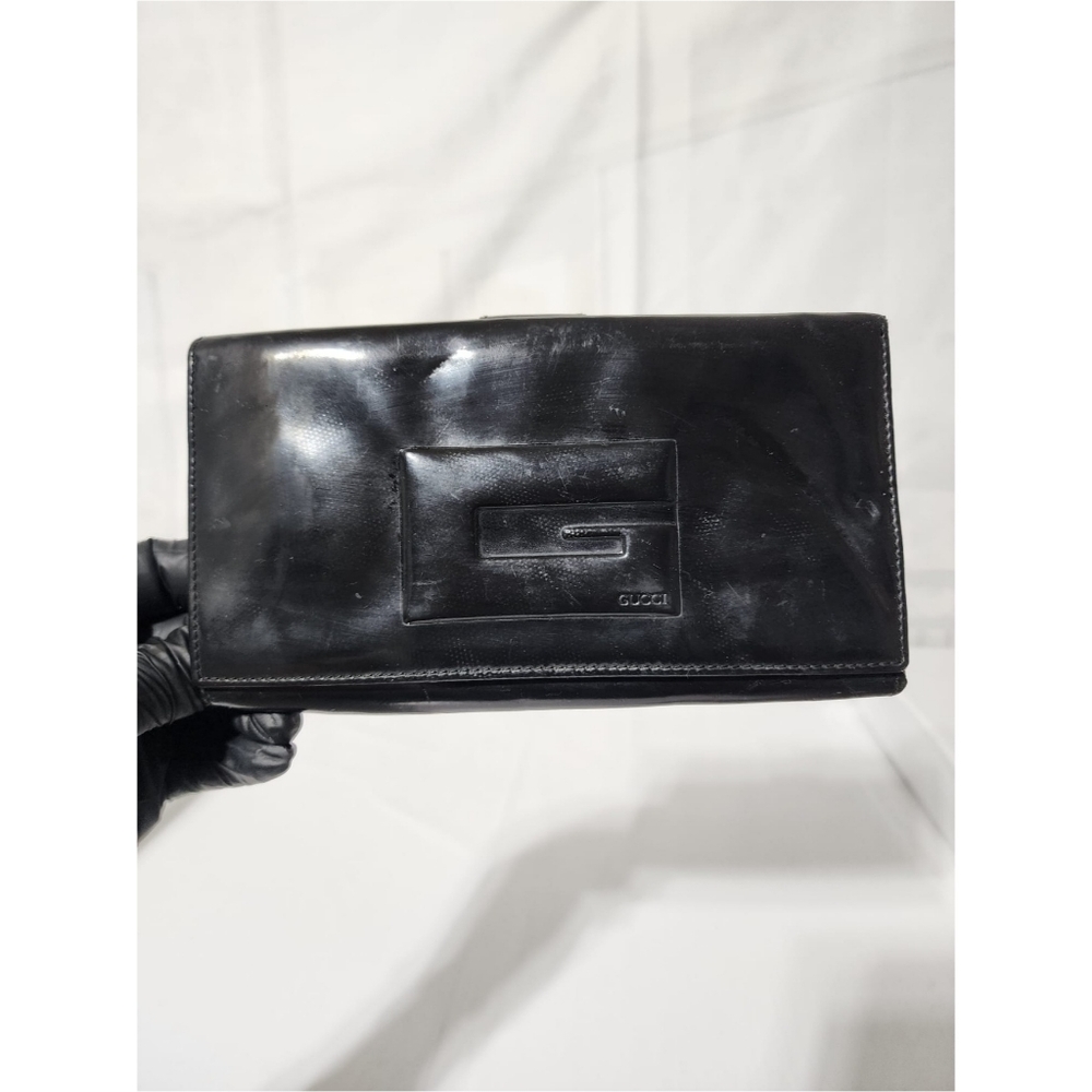 Gucci Square G Continental Wallet Black